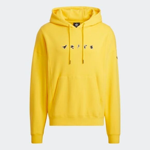 Adidas Originals X Disney Pixar Manga Hoodie Toy Story Monsters Inc Yellow Black - Picture 12 of 13